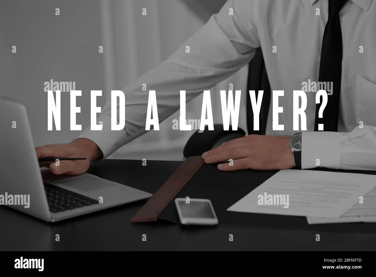 Lawyer working laptop legal advice hi-res stock photography and images ...