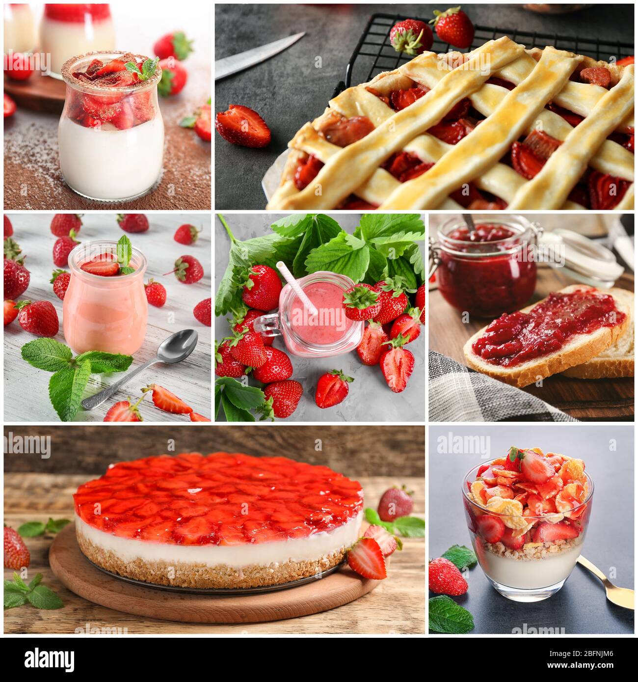 Strawberry cheesecake smoothie hi-res stock photography and images - Alamy