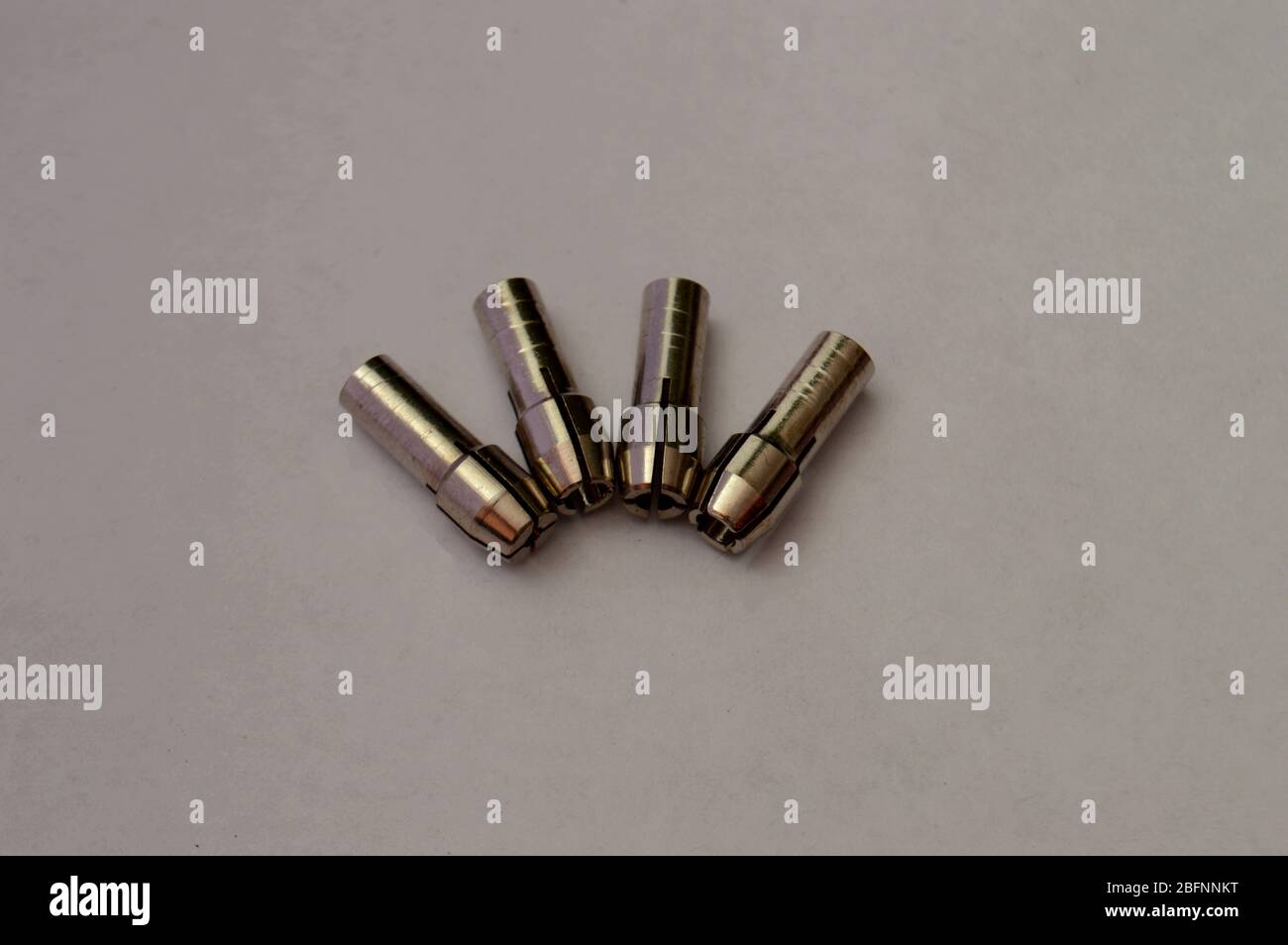 Collet cartridges for Dremel Stock Photo