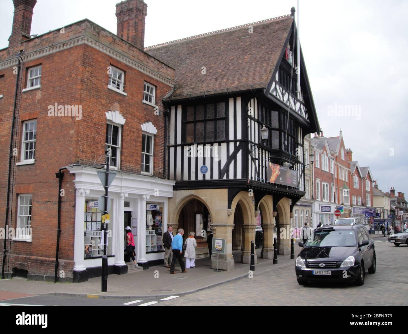 Saffron Walden Town Hall Stock Photo Alamy