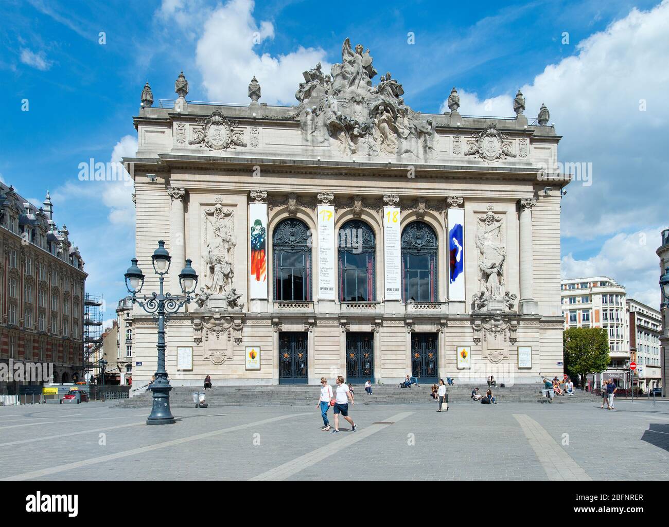 L'Opera de Lille, Lille, France Stock Photo