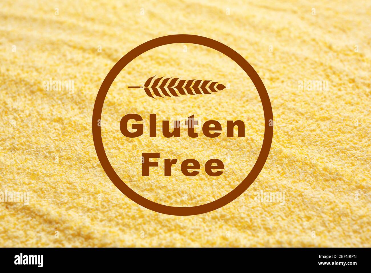 Gluten free food concept. Cornflour background Stock Photo Alamy