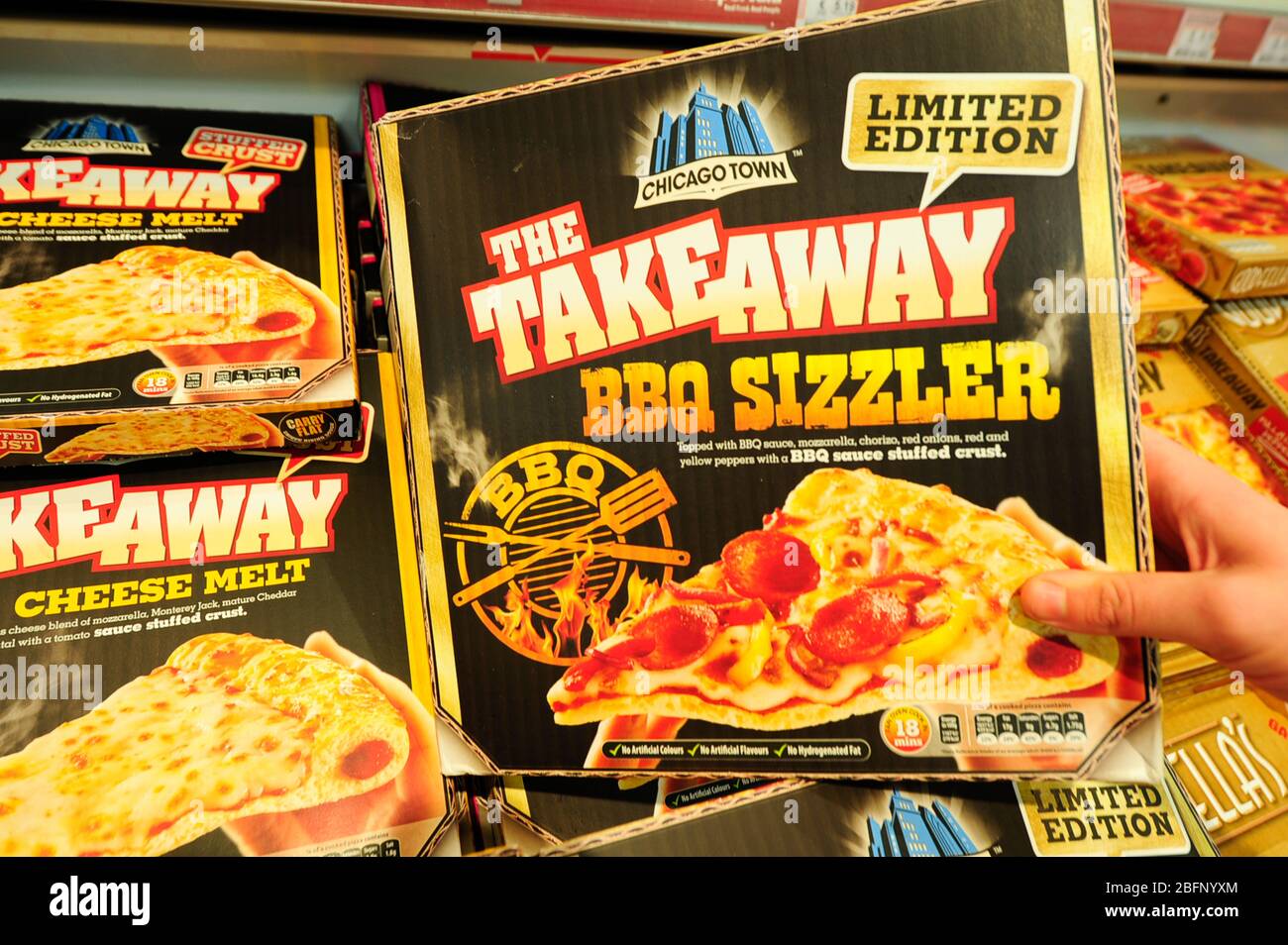 Freezer Pizza High Resolution Stock Photography And Images Alamy