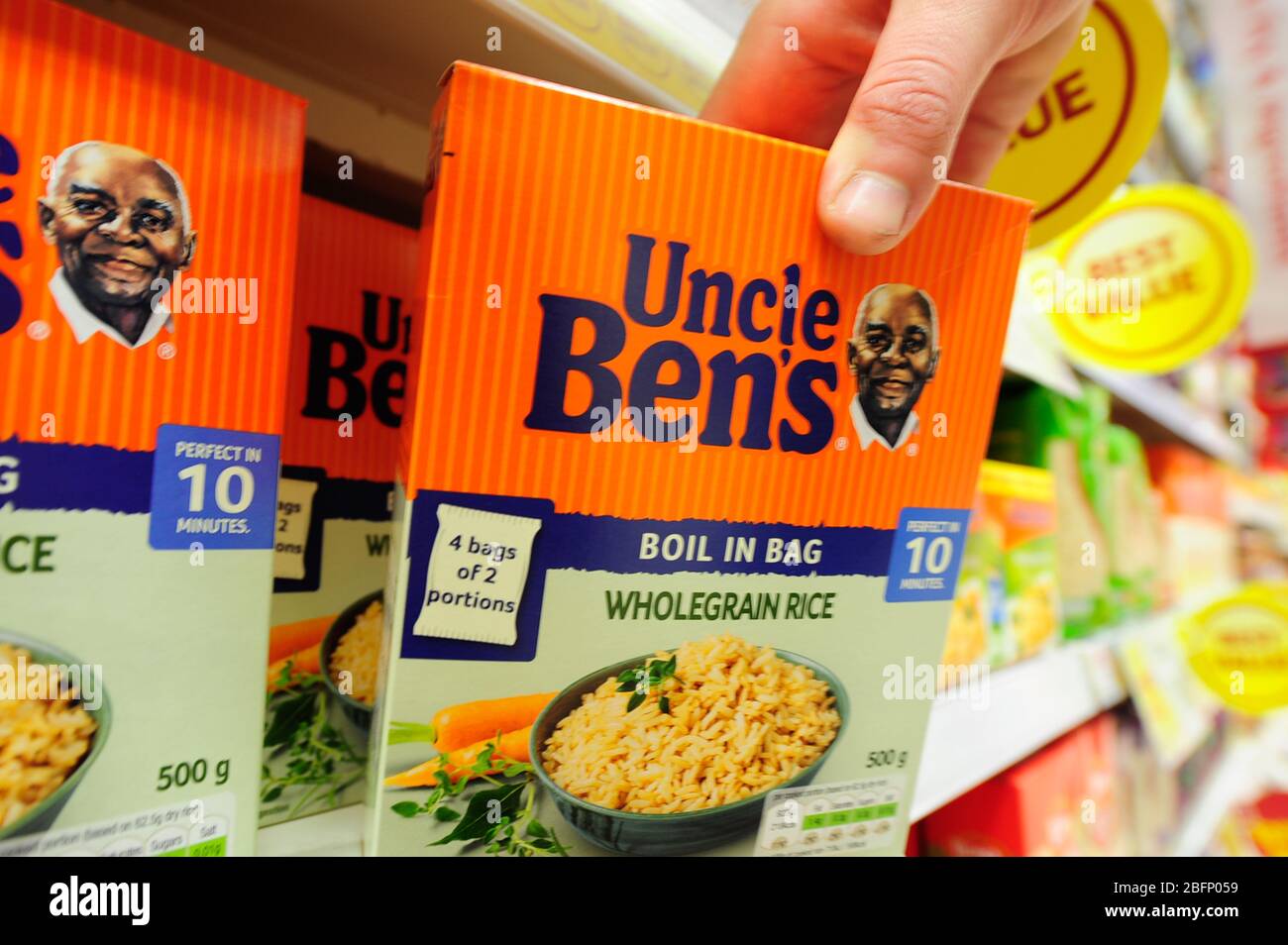 Uncle bens hi-res stock photography and images - Page 2 - Alamy