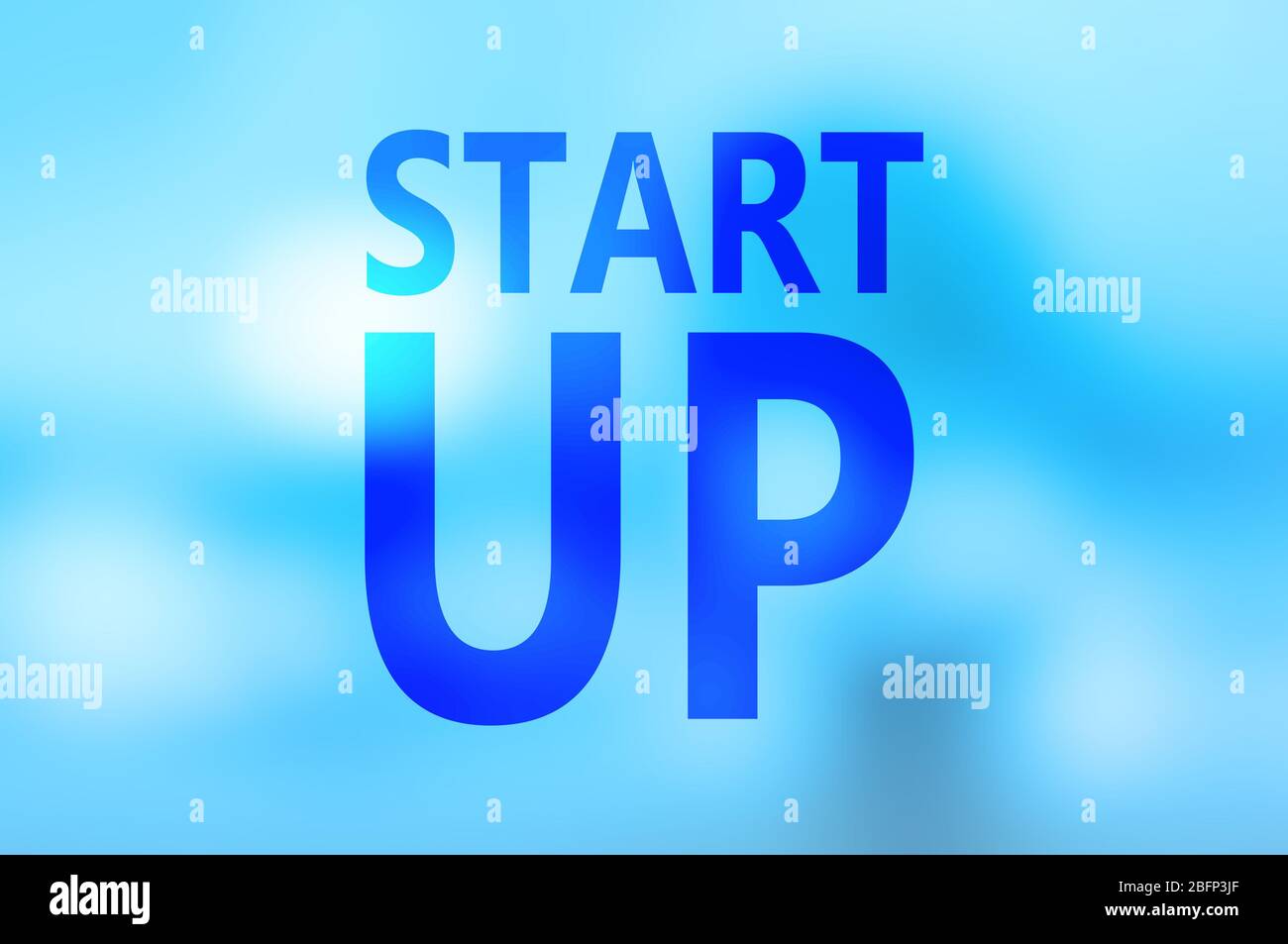 Start up concept. Abstract background Stock Photo - Alamy
