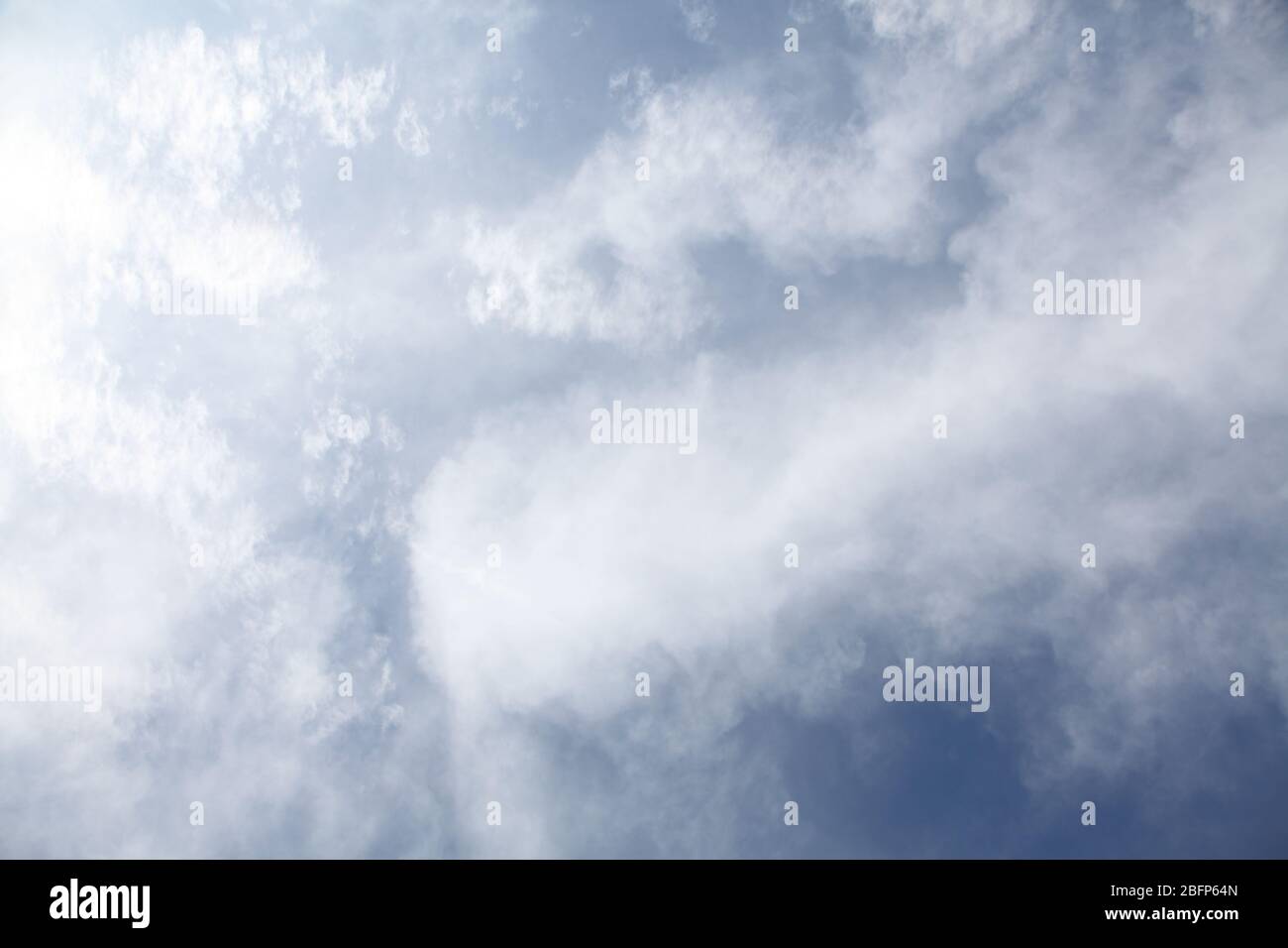 Stratocumulus clouds Stock Photo