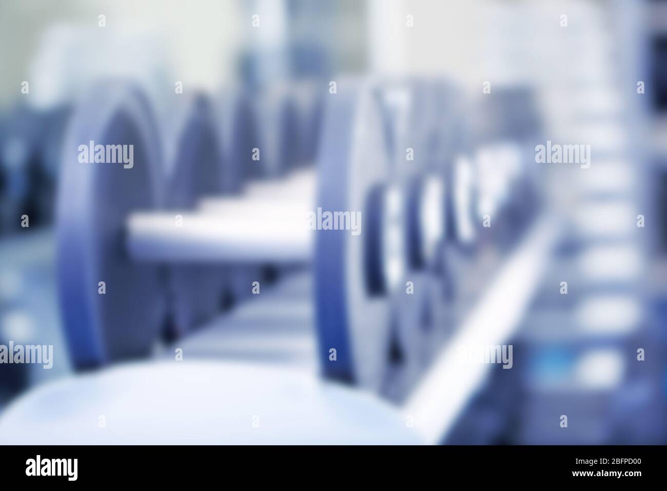 Blurred fitness gym background Stock Photo - Alamy