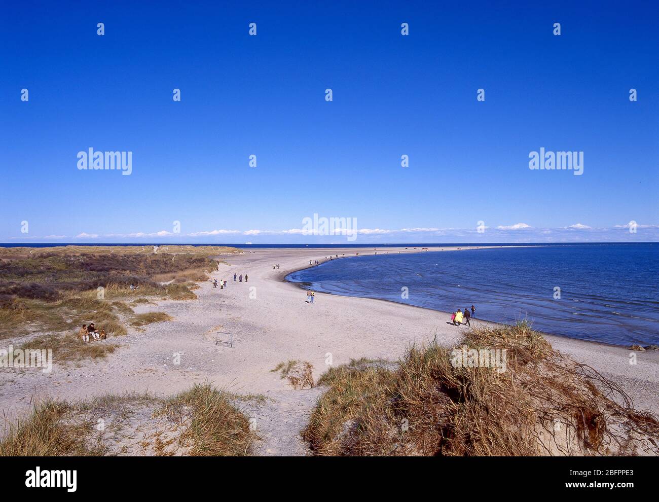 Grenen Beach, Skagen, North Jutland Region, Kingdom of Denmark Stock Photo