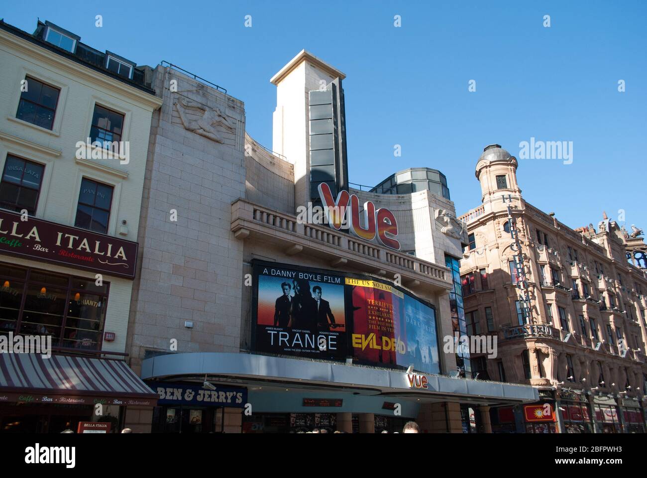 1930s Art Deco Architecture Vue Cinema West End, 3 Cranbourn Street