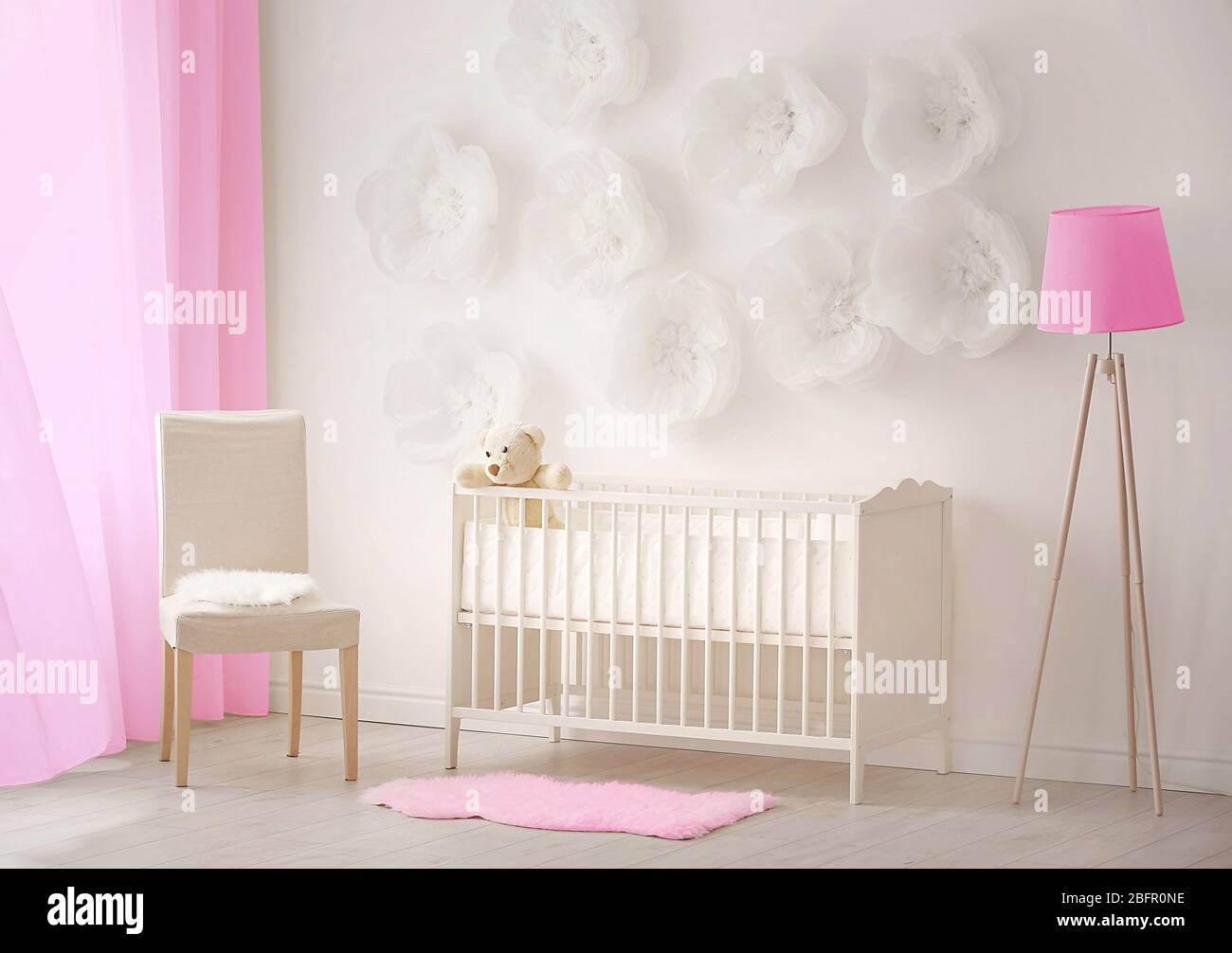 Modern interior design of baby room Stock Photo - Alamy