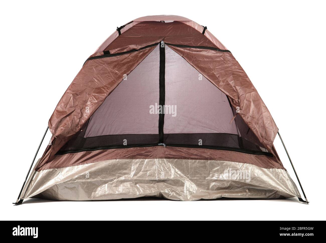 tourist tent isolated on white Stock Photo - Alamy