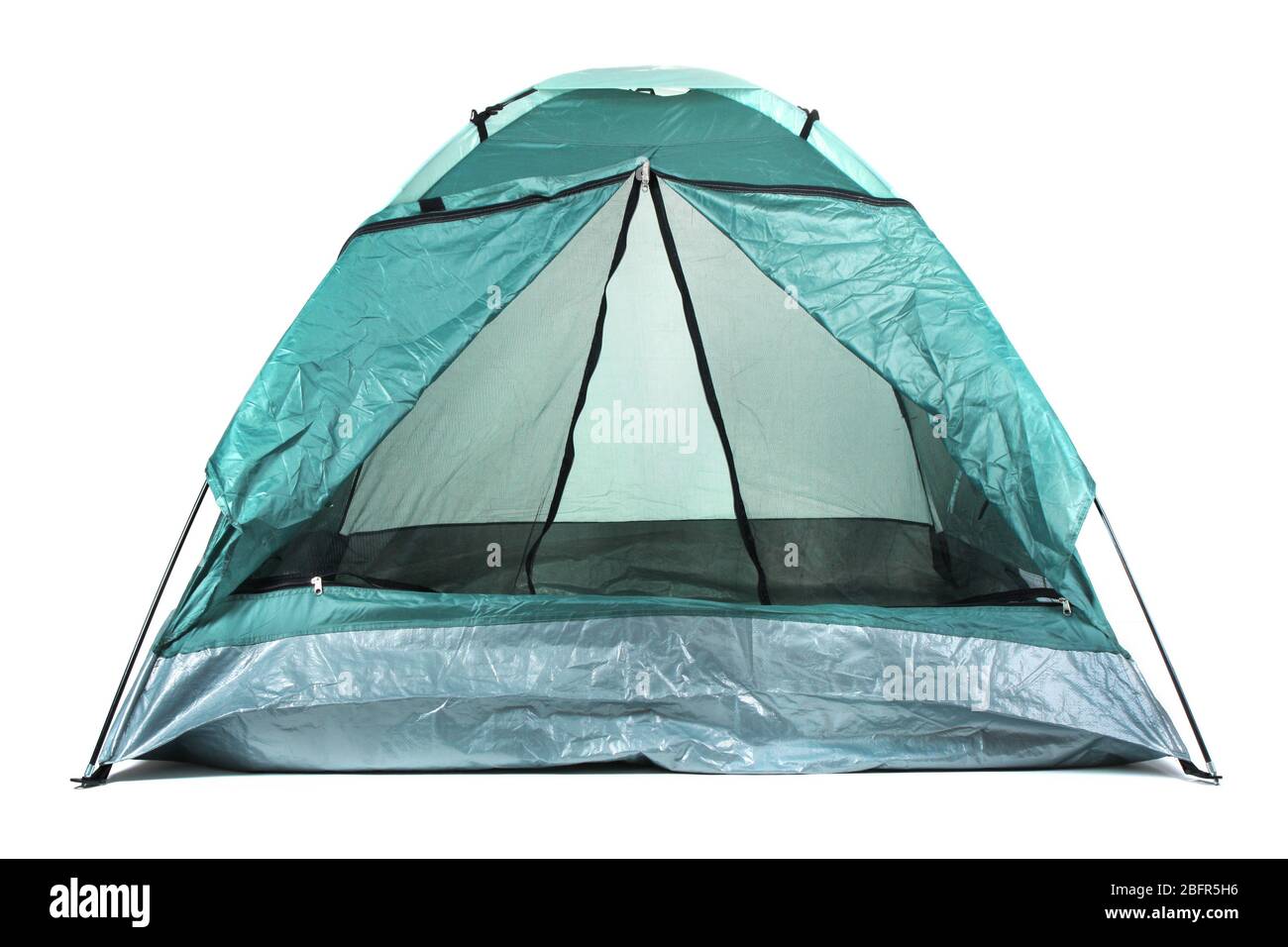 tourist tent isolated on white Stock Photo - Alamy