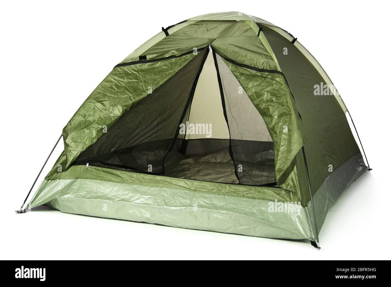 tourist tent isolated on white Stock Photo - Alamy