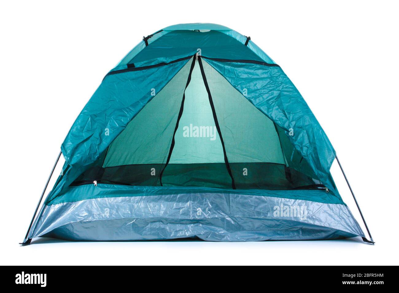 tourist tent isolated on white Stock Photo - Alamy