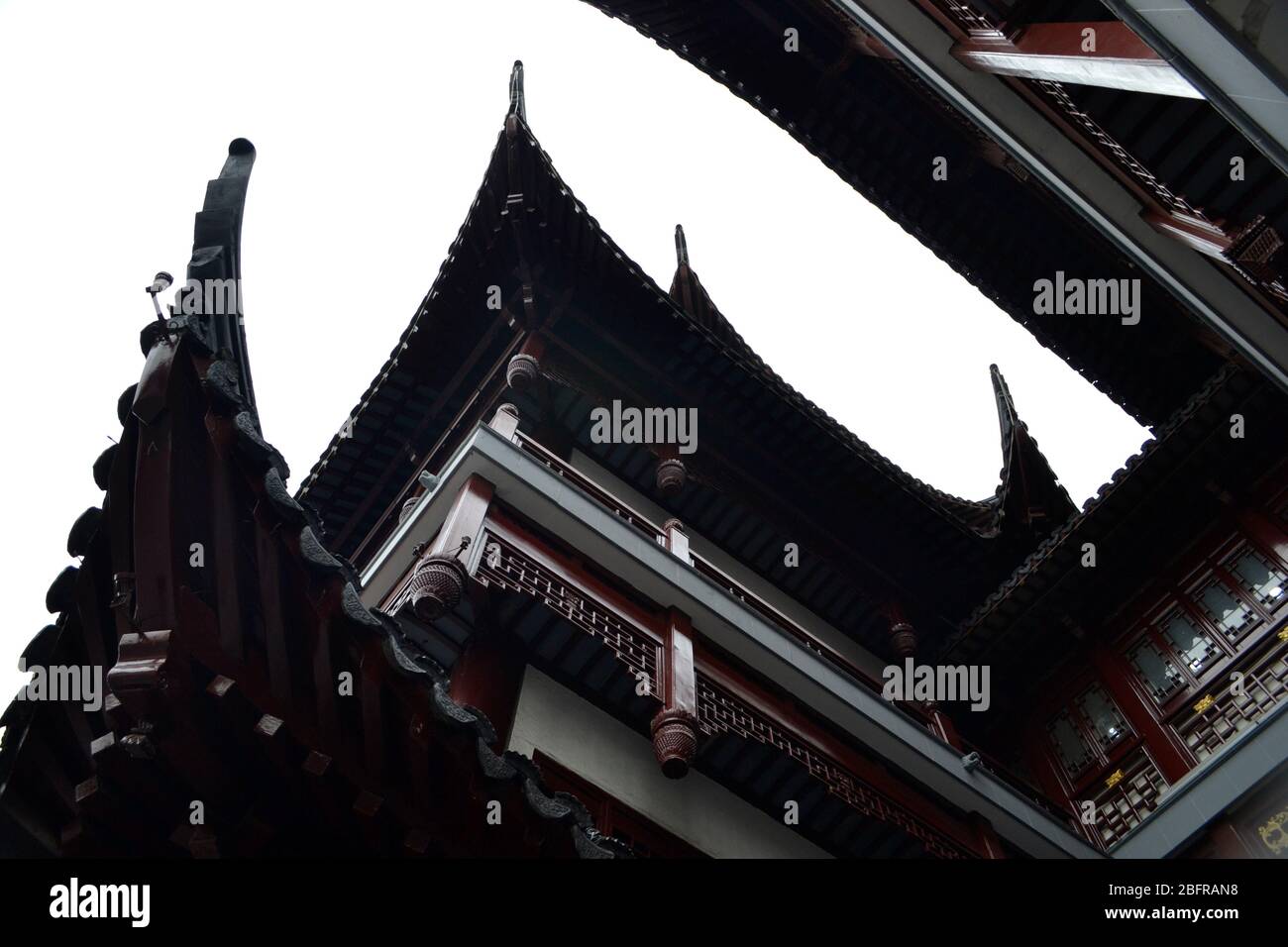 Old town in Shanghai Stock Photo