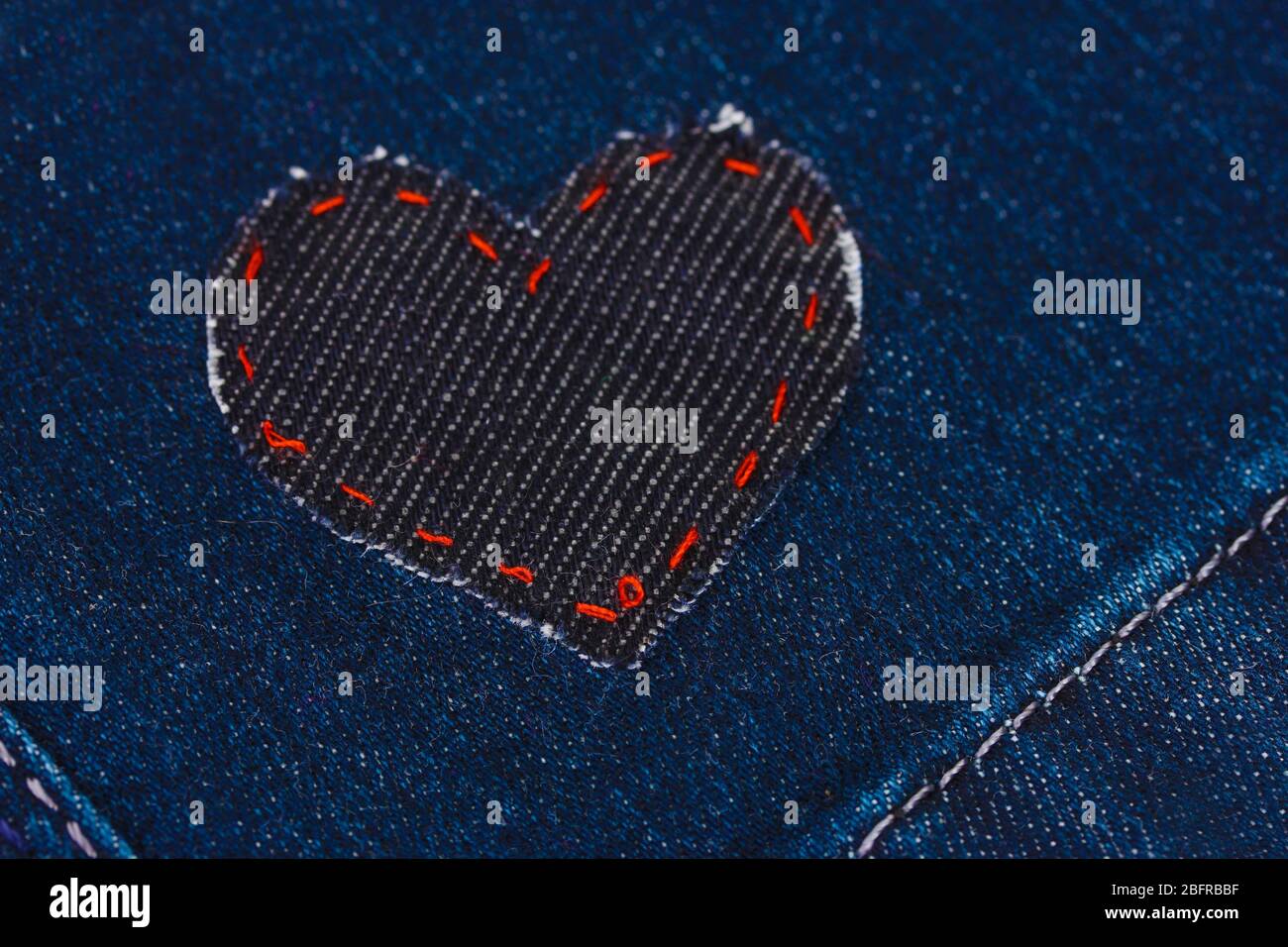 The Heart Patch Jeans
