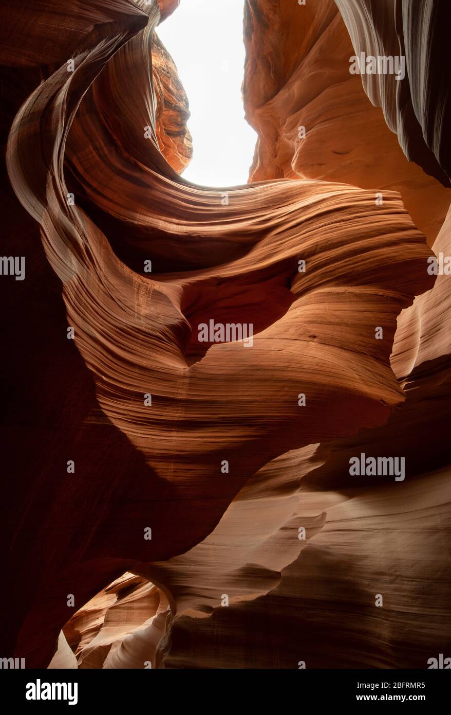 Lower Antelope Canyon in Arizona Stock Photo Alamy
