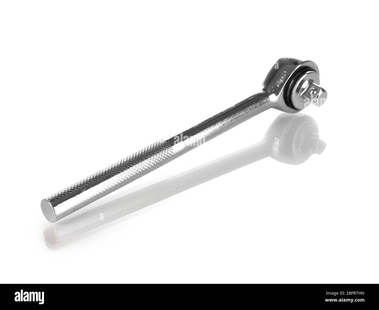 Socket wrench isolated on white Stock Photo Alamy