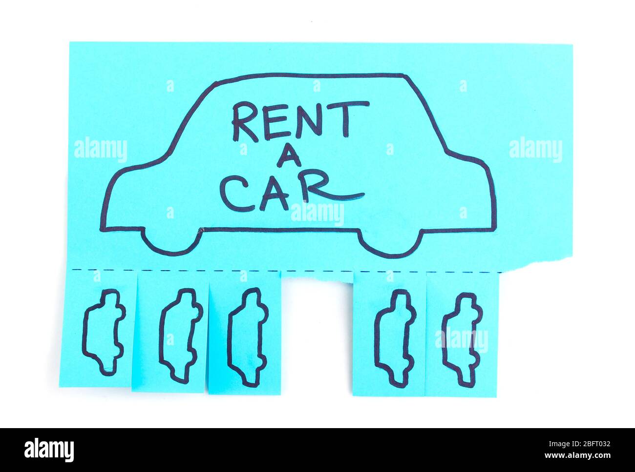 Color Va Rent Color advertisement rent Stock Photo - Alamy