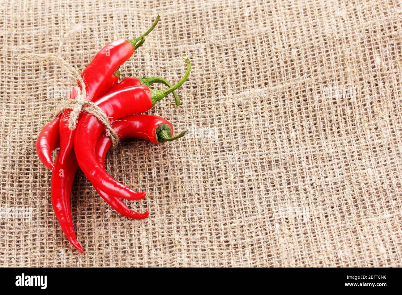 Red hot chili peppers tied hi-res stock photography and images - Alamy