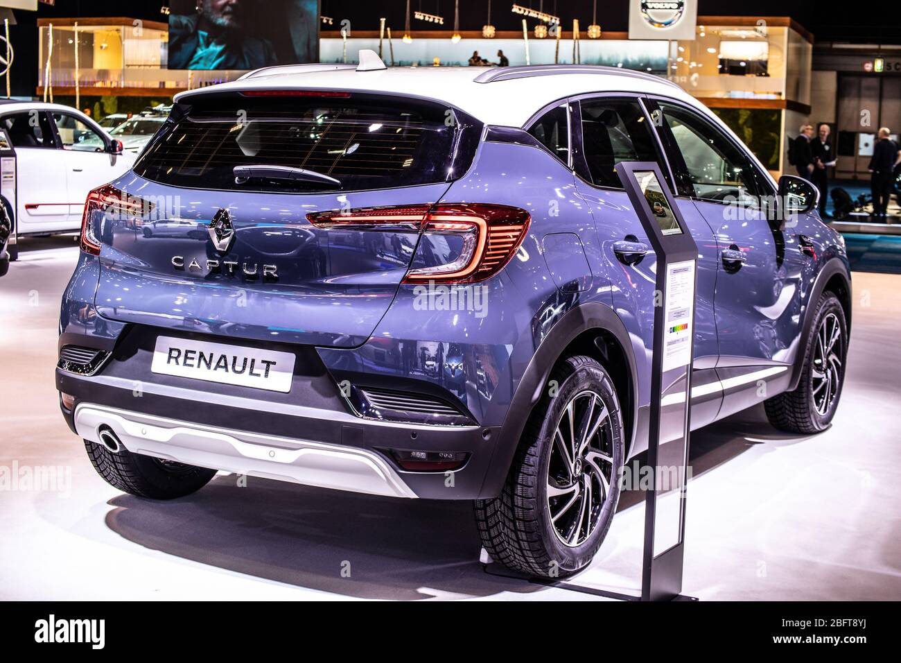 Brussels Belgium Jan New Renault Captur Ii Urban Crossover Brussels Motor Show Second Generation Cmf B Platform Suv Produced By Renault Stock Photo Alamy