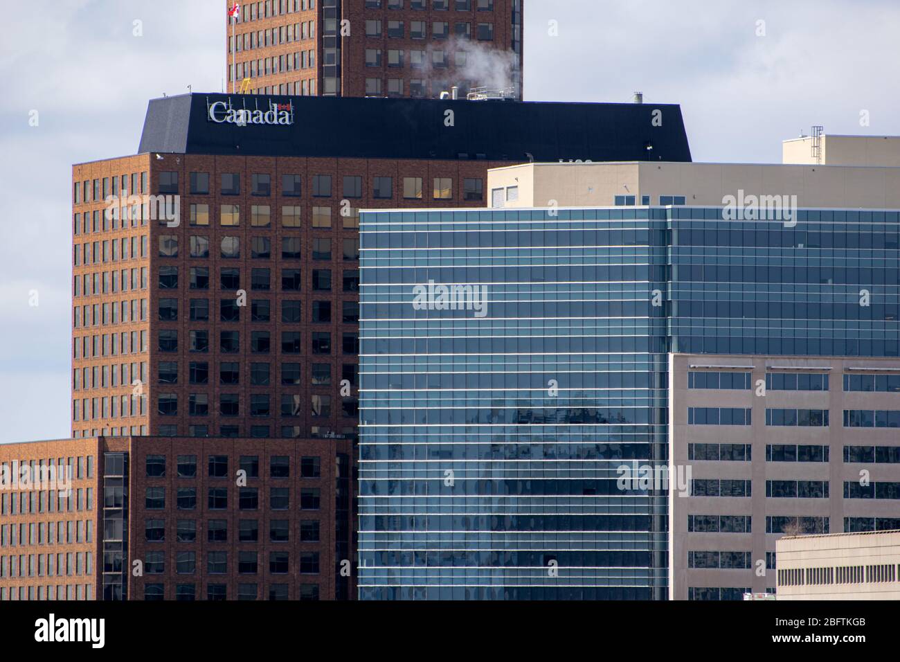 Government of Canada buildings in downtown Gatineau Stock Photo Alamy