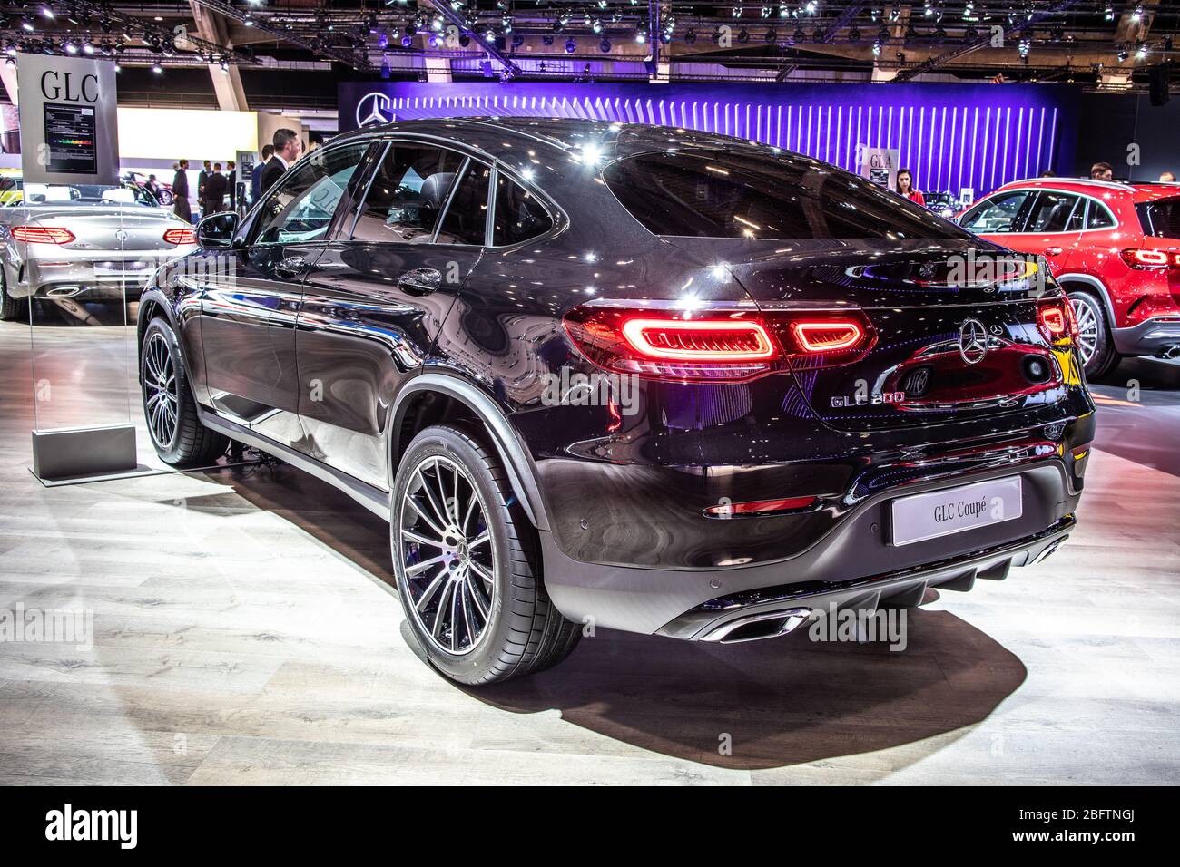 Mercedes GLC 220d 4Matic SUV at Brussels Motor Show, First
