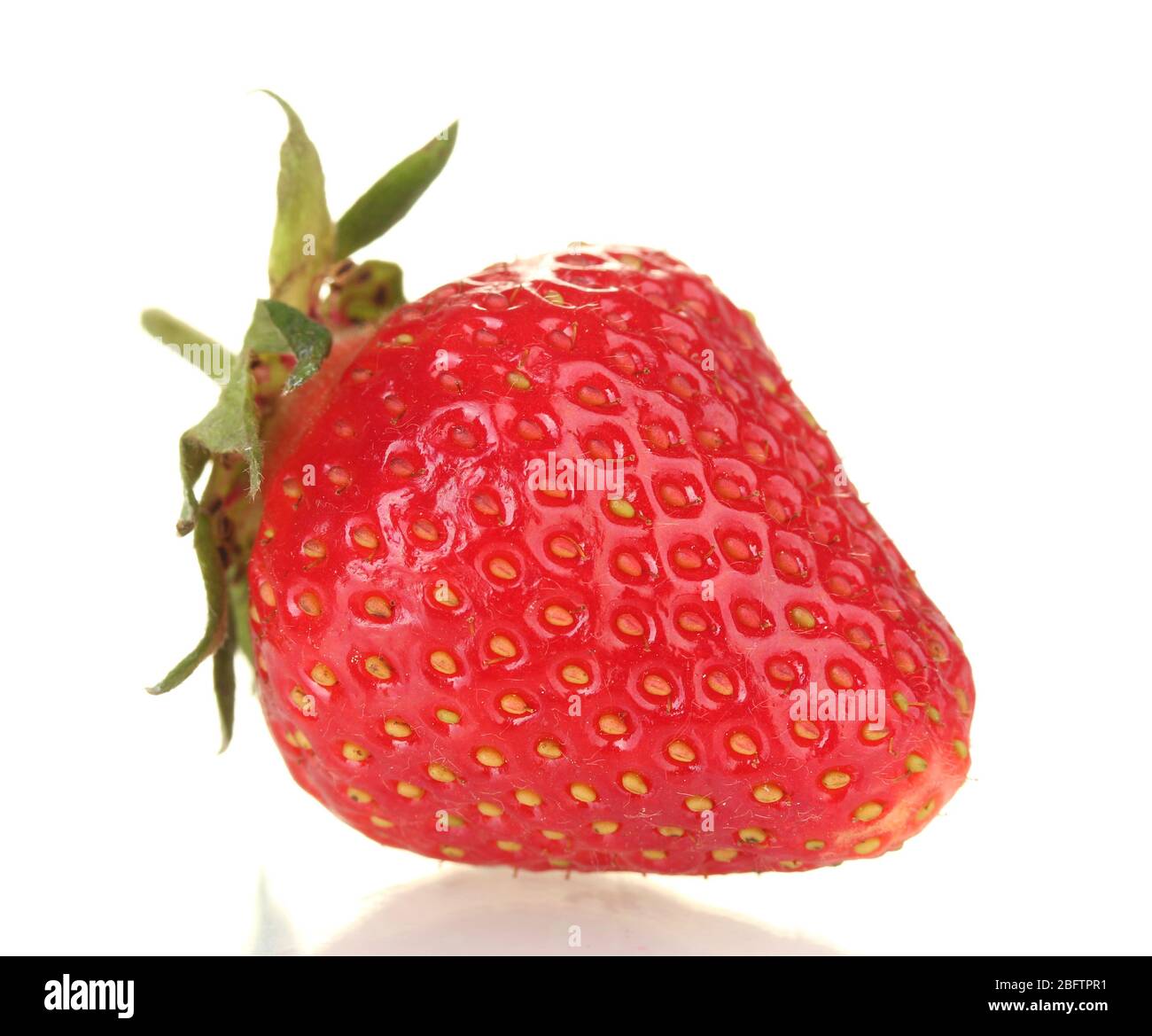 sweet ripe strawberry isolated on white Stock Photo - Alamy