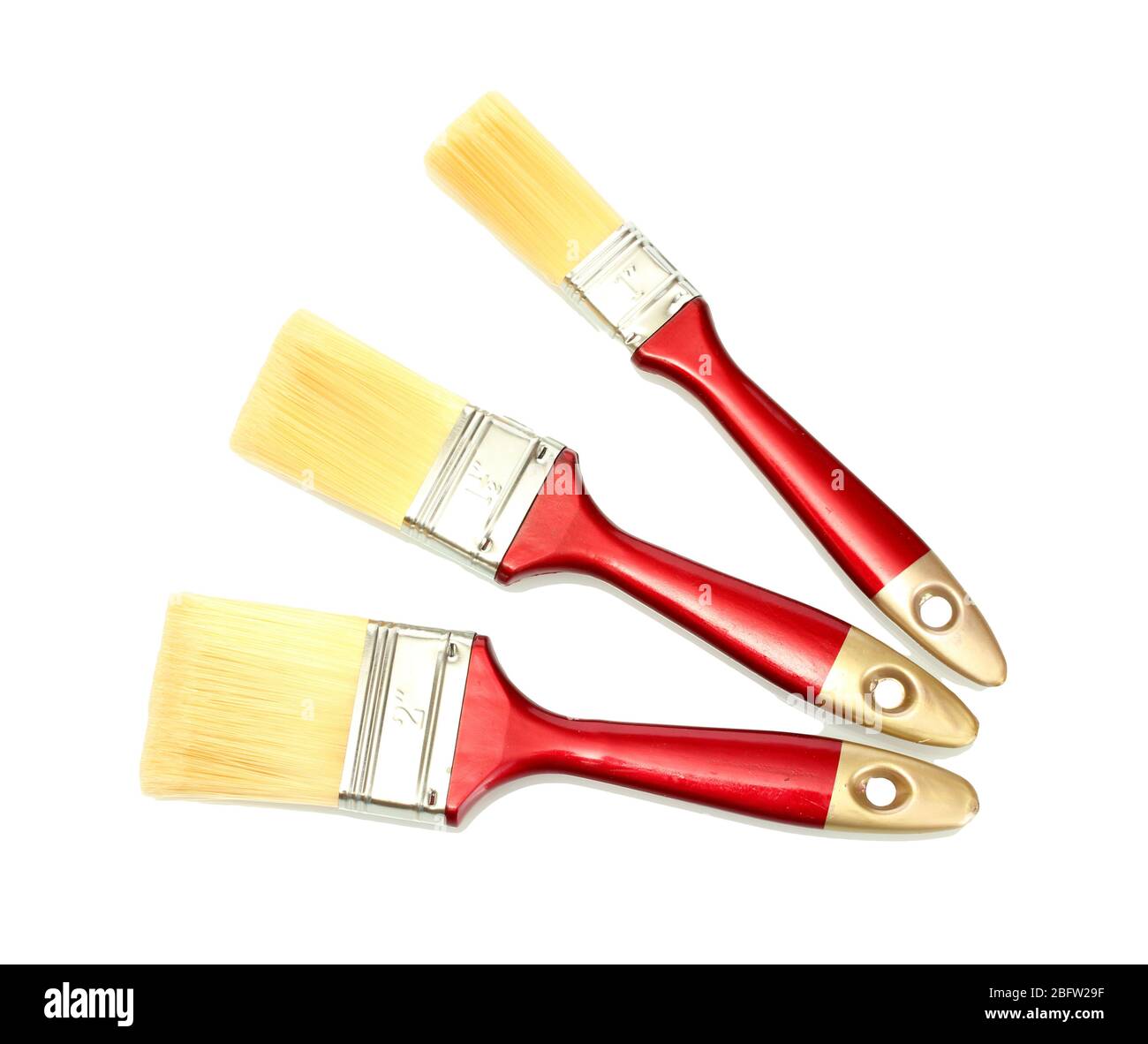 Three paint brushes different hi-res stock photography and images - Alamy