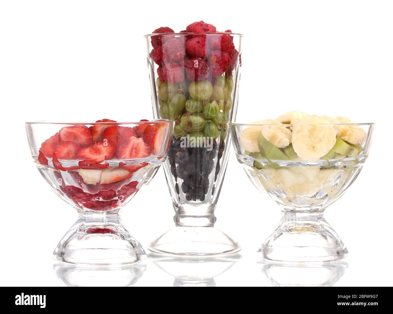 Glasses mixed berry melon hi-res stock photography and images - Alamy