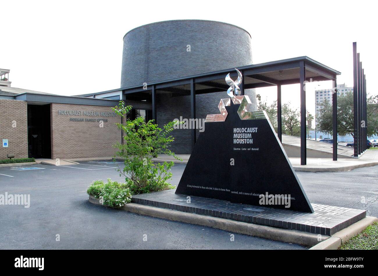 Holocaust Museum, Houston, Texas, USA Stock Photo