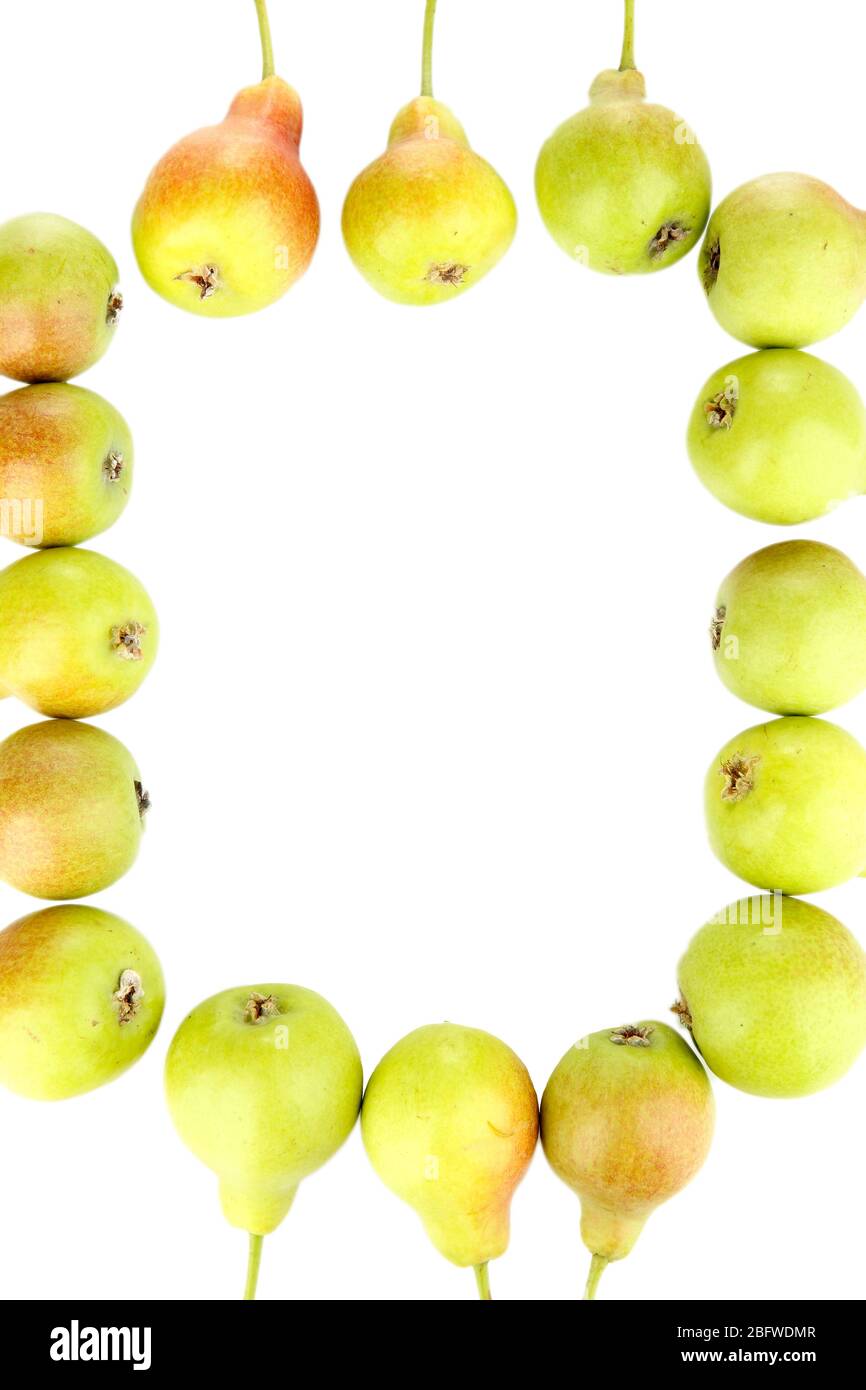ripe pears isolated on white Stock Photo - Alamy
