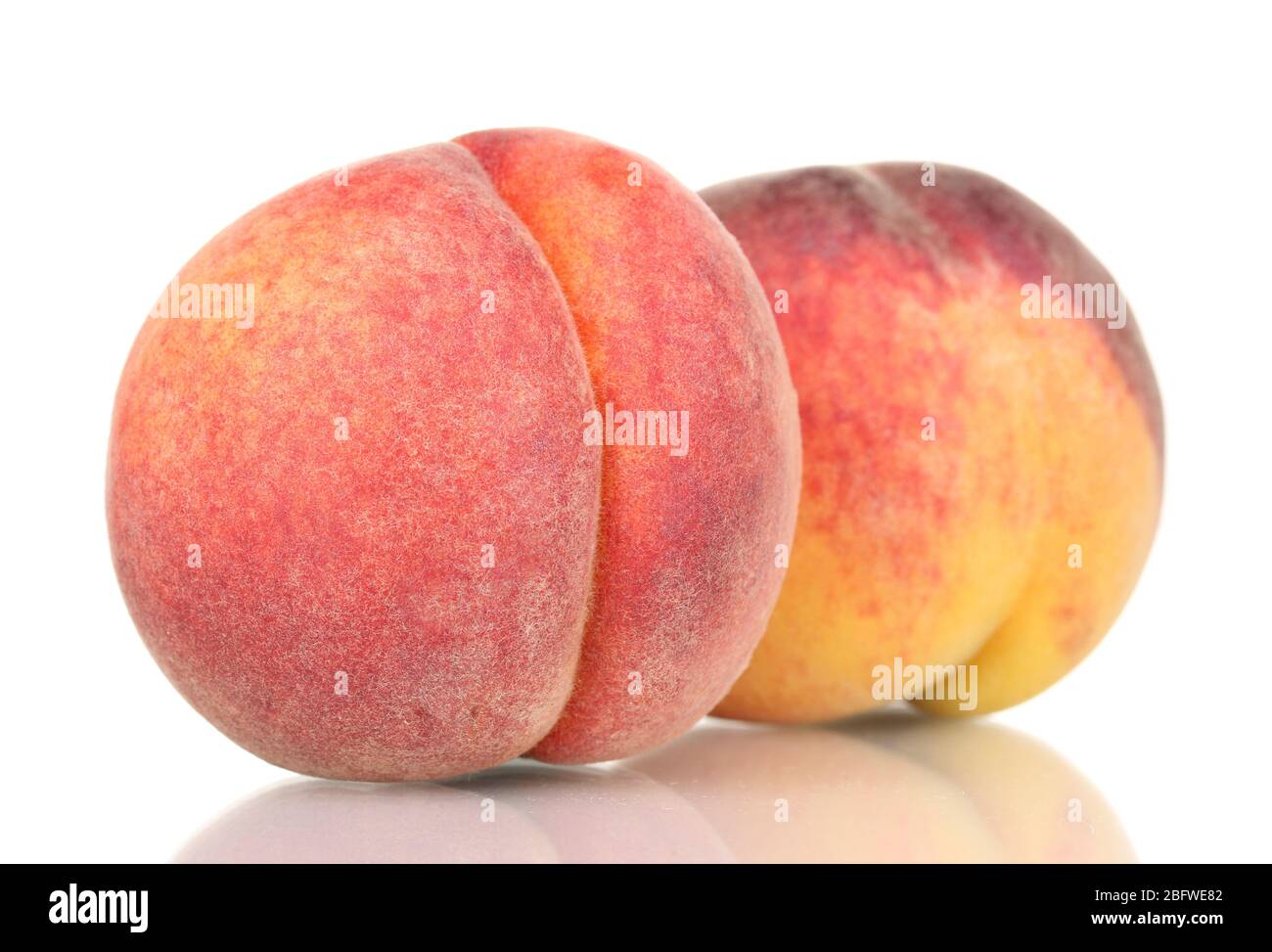 Two vibrant peaches hi-res stock photography and images - Alamy