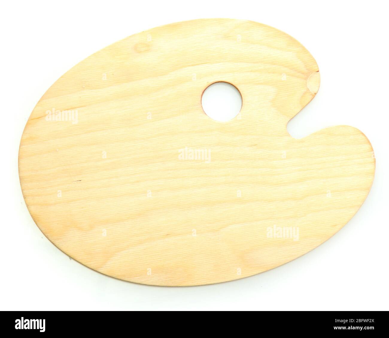 wooden art palette