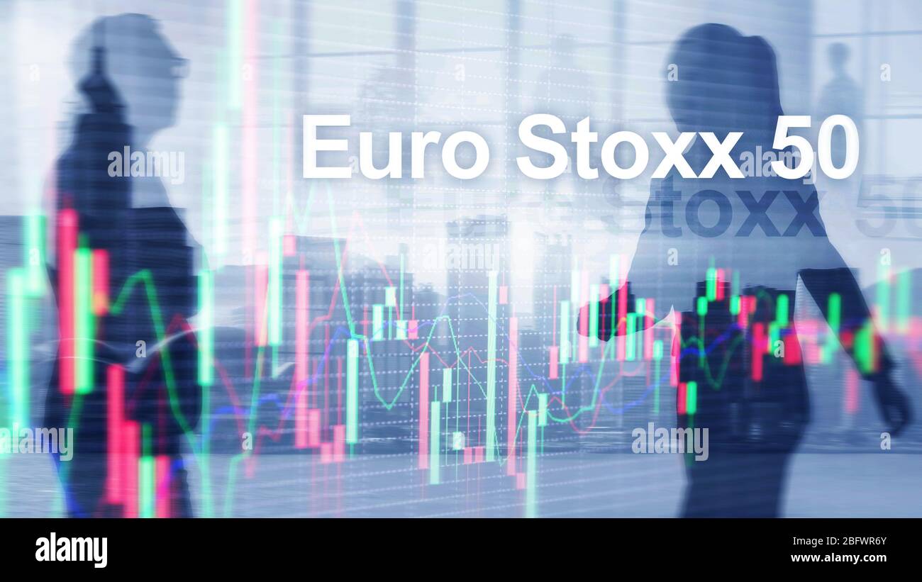 Euro Stoxx 50. STOXX50E. Index Eurozone concept Stock Photo - Alamy