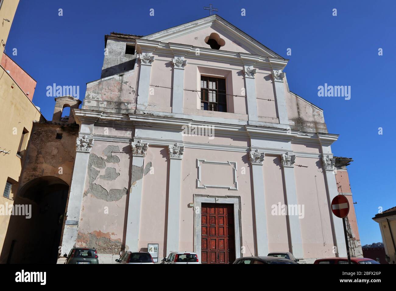 Benevento - Chiesa dell'Annunziata Stock Photo