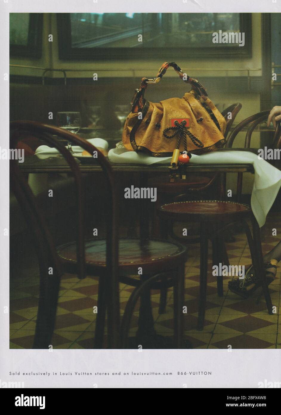 2000s USA Louis Vuitton Magazine Advert Stock Photo - Alamy