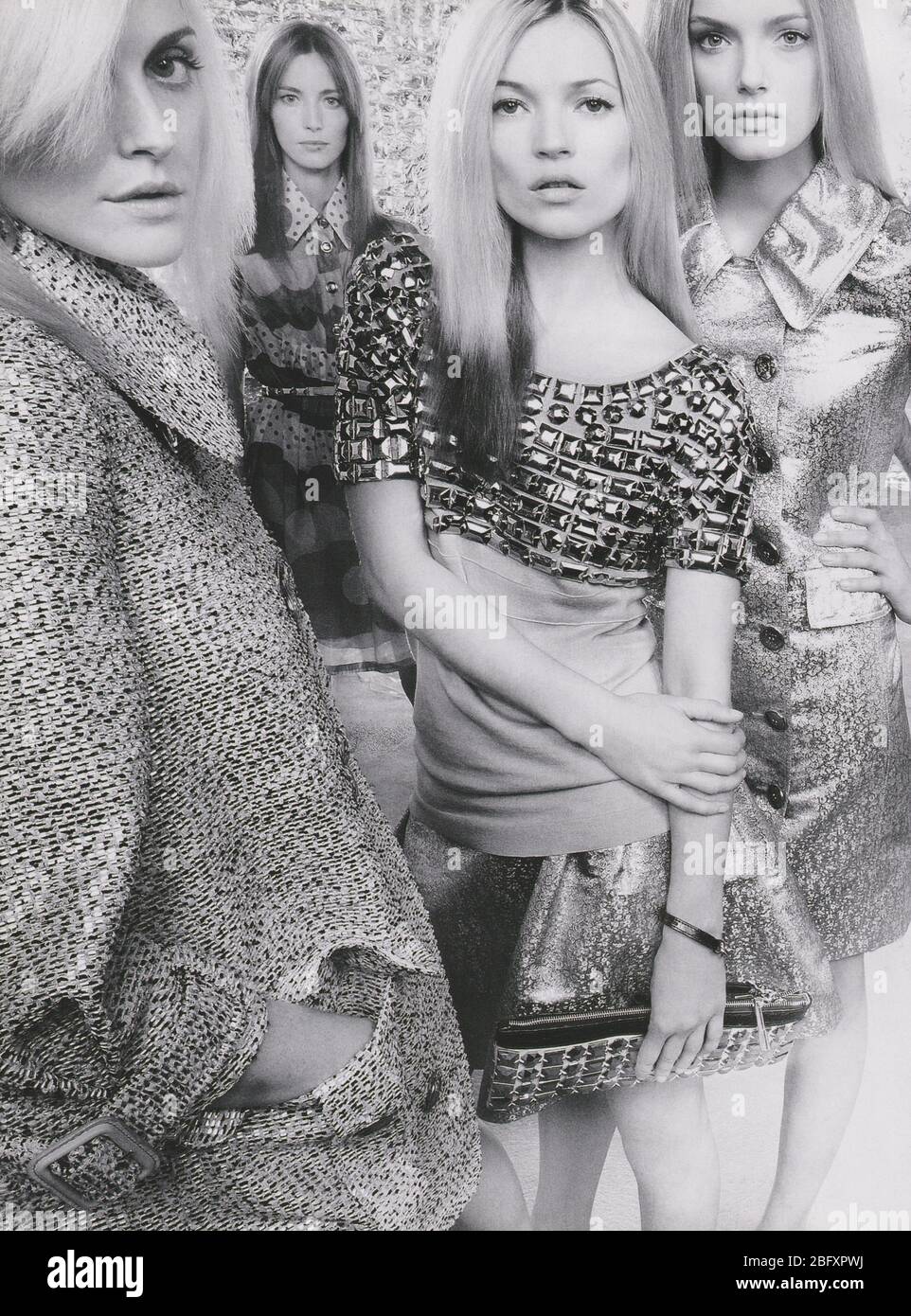 Burberry advert kate moss hi-res stock photography and images - Alamy