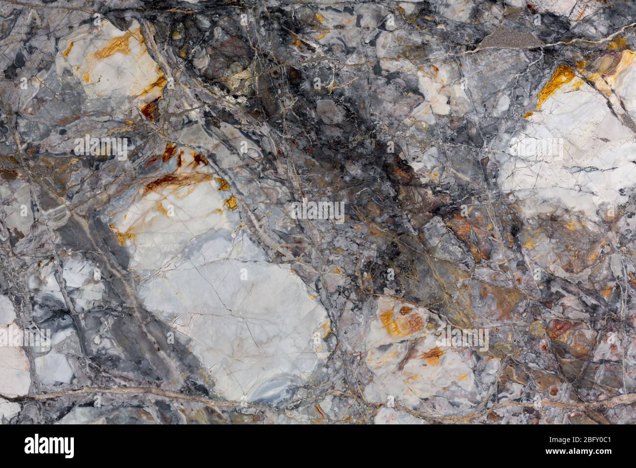 Strict marble background in adorable grey tone. Stock Photo