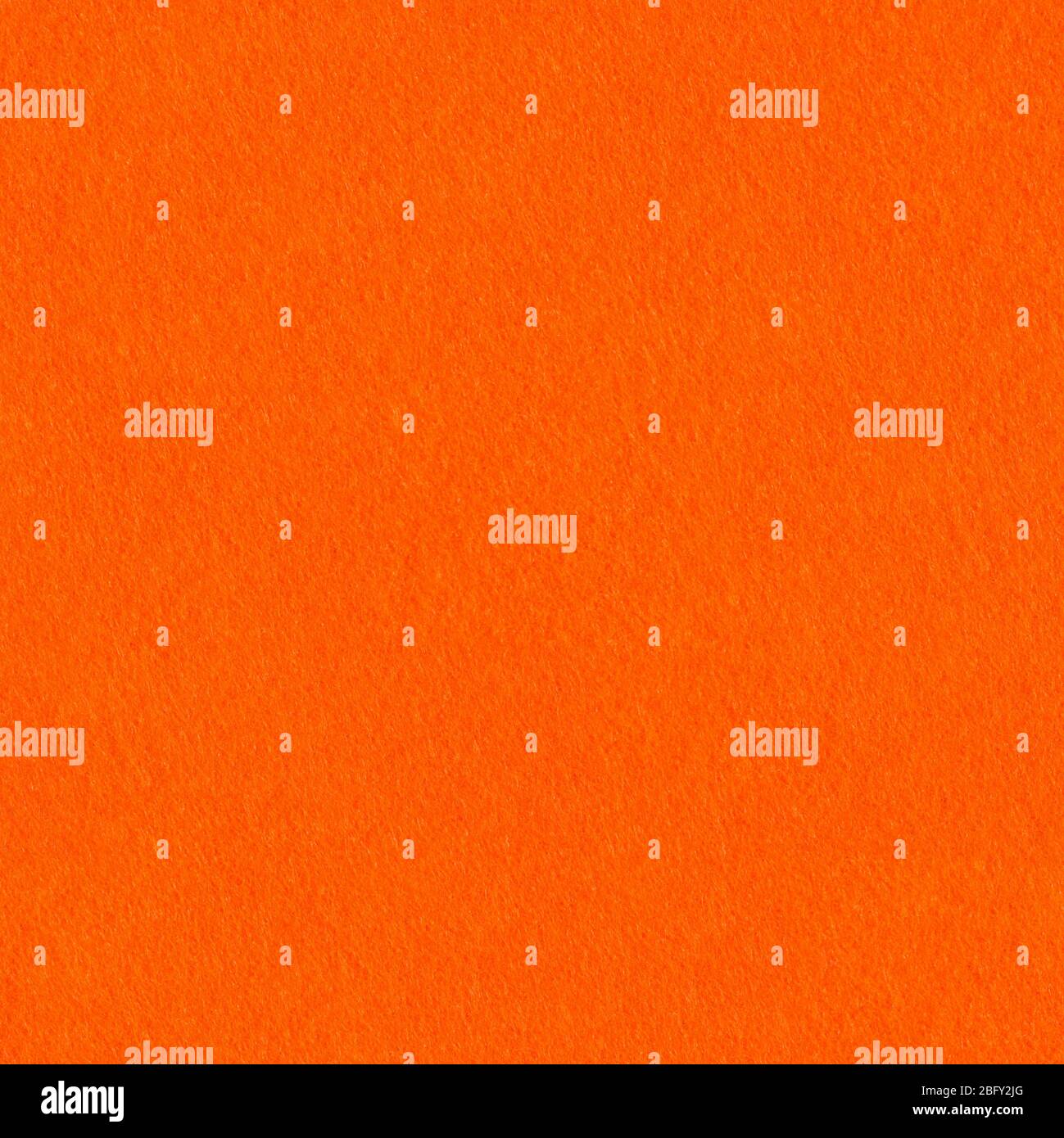 Orange felt background close-up. Seamless square texture, tile ready. Stock Photo