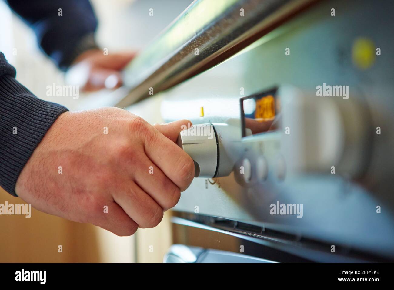 Microwave food male hi-res stock photography and images - Alamy