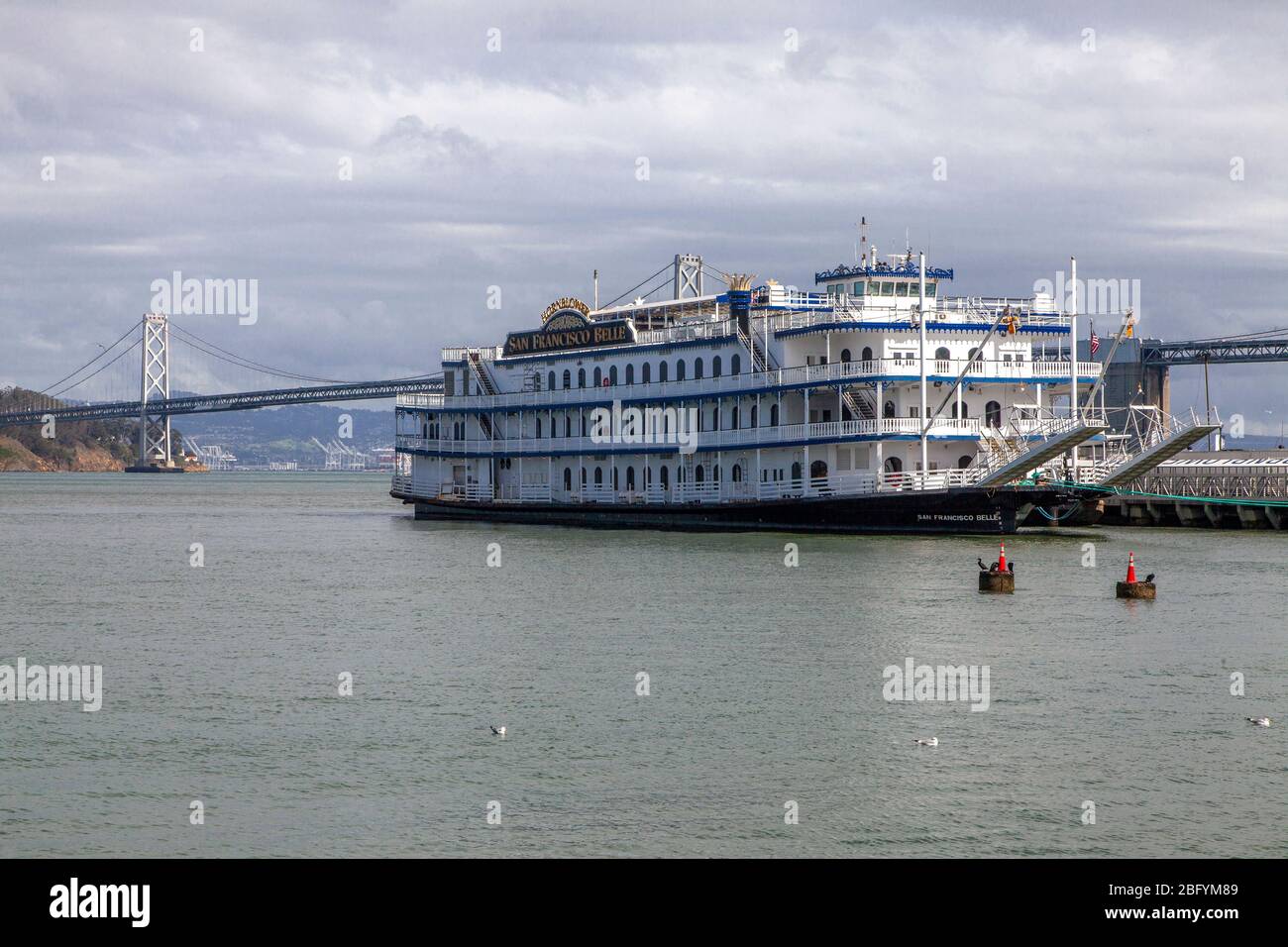 San Francisco Belle at Pier 3 in San Francisco, California Stock Photo