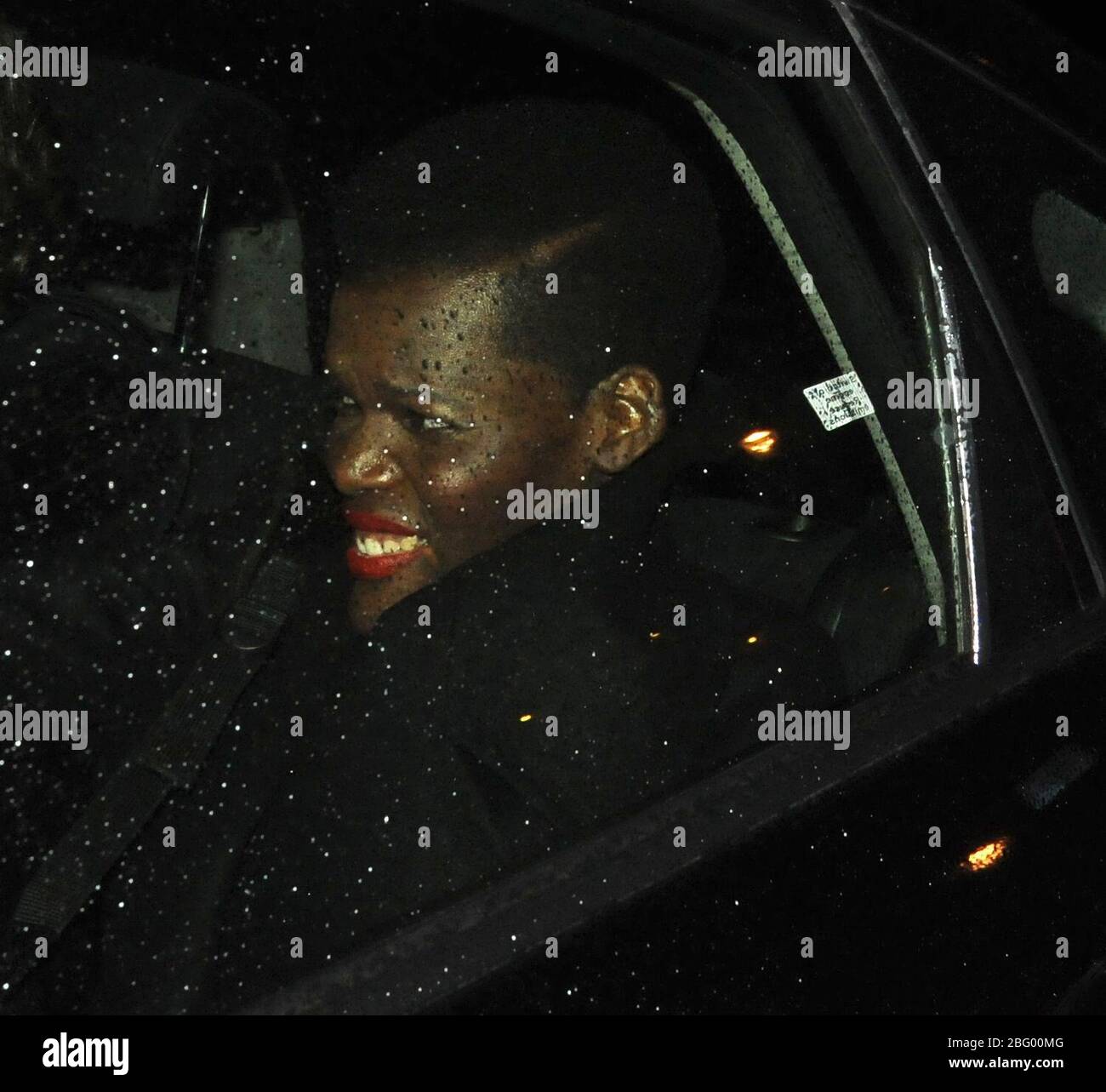 Sheila Atim leaving the after party for the OLIVIER AWARDS AT THE