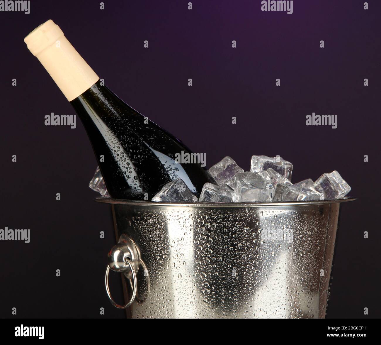 purple ice bucket