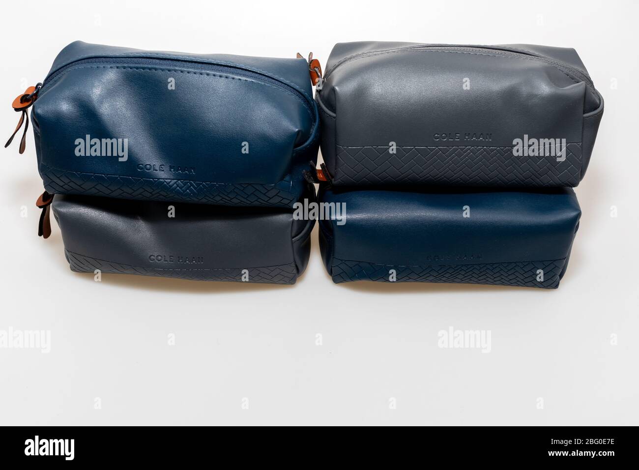 Cole Haan airline amenity kit Stock Photo Alamy