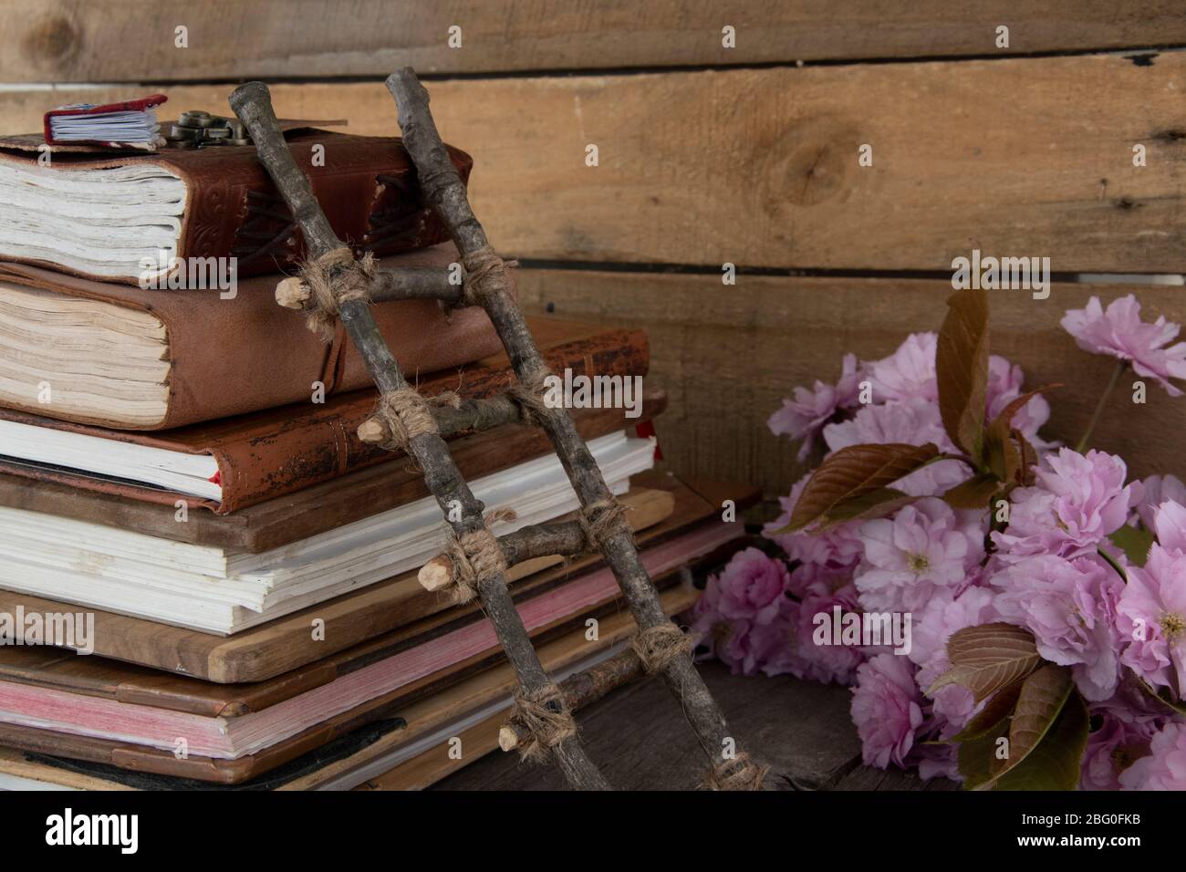 Pile of journals hi-res stock photography and images - Alamy