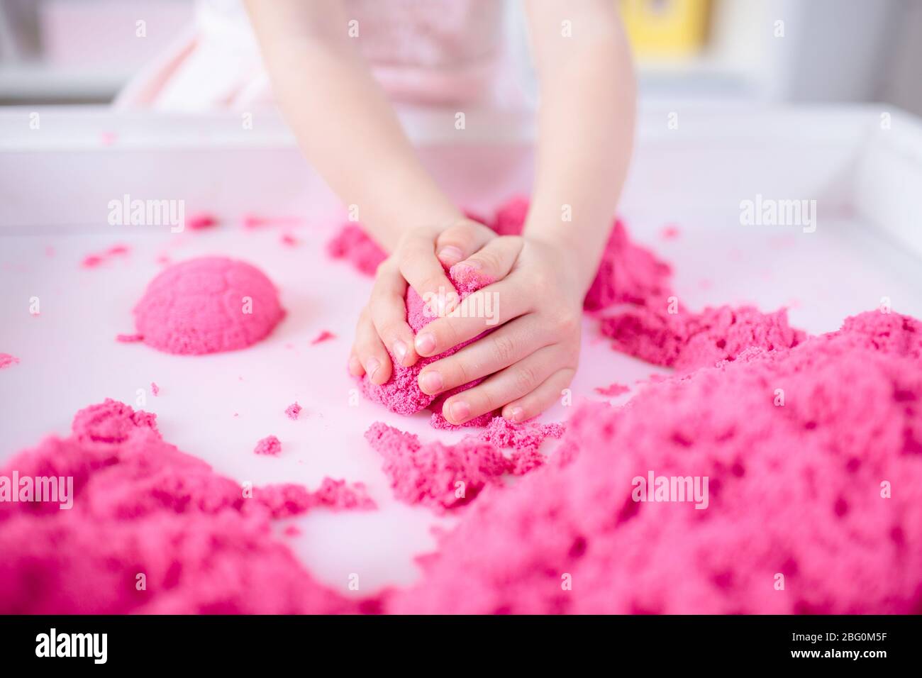 pink magic sand