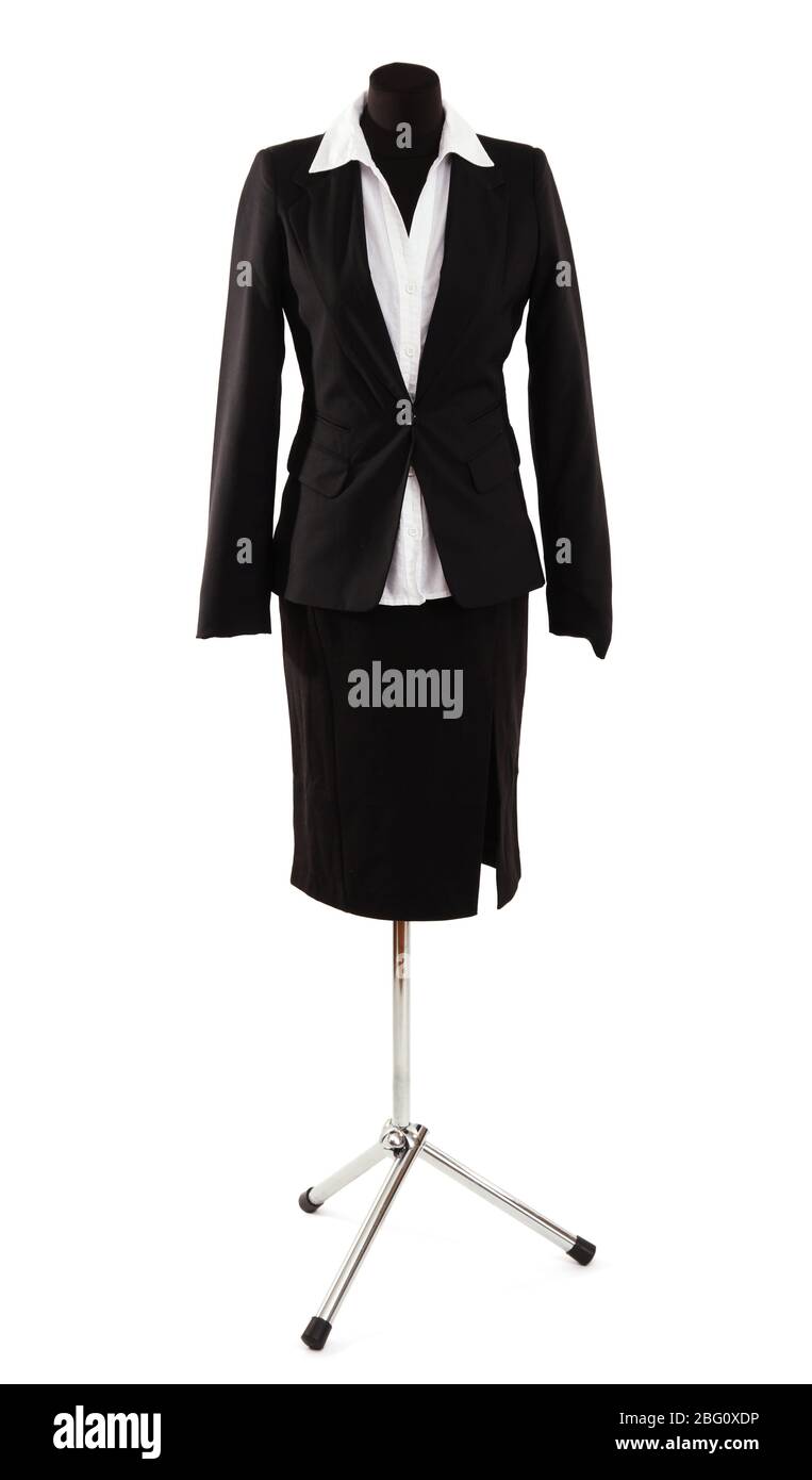 white skirted coat