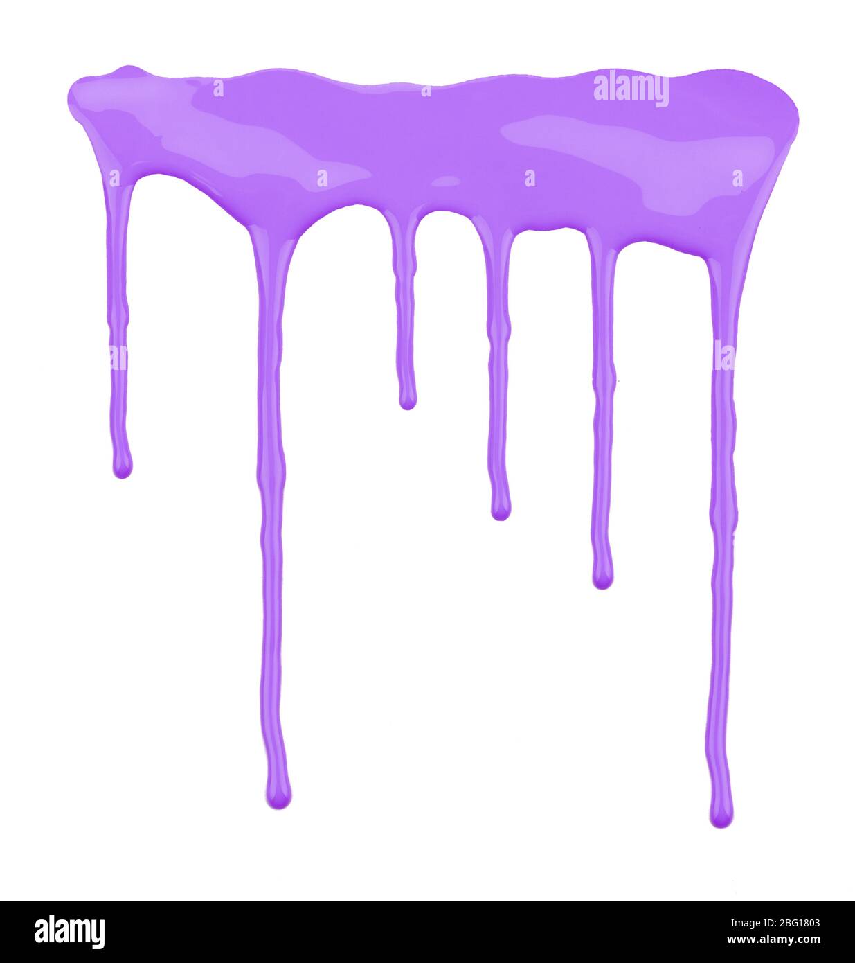 paint dripping isolated on white background Stock Photo Alamy