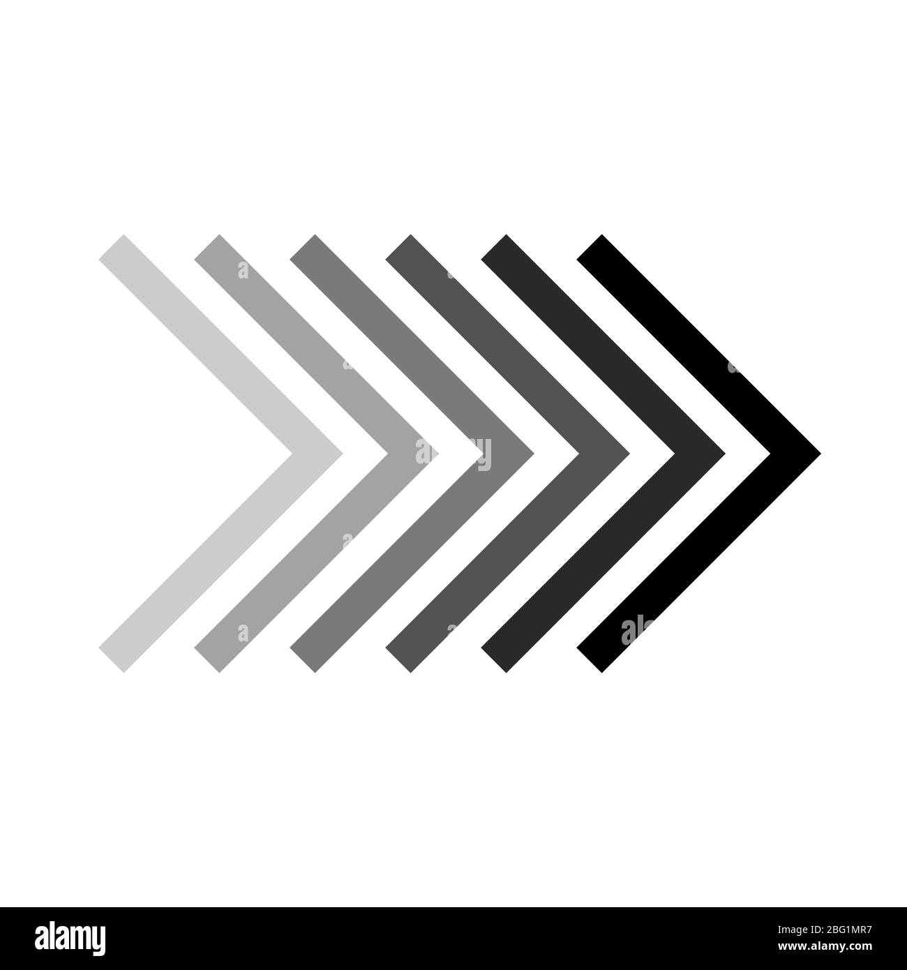 Arrow icon, vector illustration. Flat art design Stock Vector